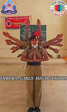 Gujarat NCC Girls Battalion holds cycle rally to mark International Women’s Day