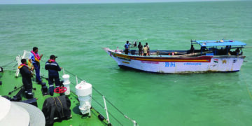 ICG rescues 8 fishermen stranded off TN coast