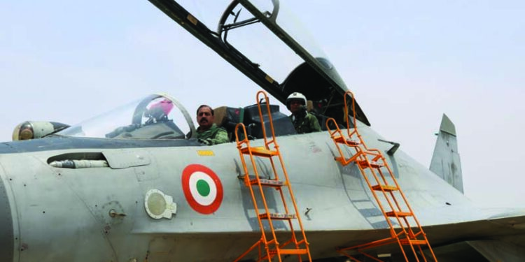 IAF chief flies Su-30MKI fighter jet to witness its “capability enhancement”
