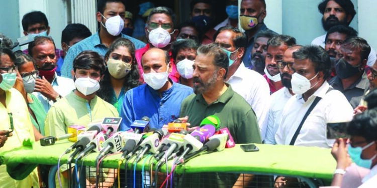 MNM Chief Hassan complains of “mystery” vehicles and men in strong rooms, seeks EC action