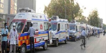 AMC scraps rule on admission of COVID-19 patients arriving in ‘108’ ambulances