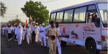 AMNS India contributes to Dandi March re-enactment; reiterates commitment to  Self-Reliant India