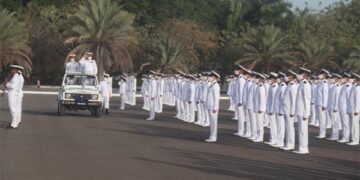 328 Direct Entry Electrical Mechanic (Power and Radio) trainees pass out from INS Valsura