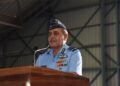 IAF SWAC AOC-in-Chief Air Marshal SK Ghotia visits Air Force Station at Jamnagar
