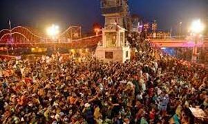 Shahi snan in Haridwar: Lakhs ignore Covid concerns to take holy dip