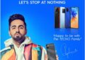 TECNO ropes in Bollywood Superstar Ayushmann Khurrana as Indian brand ambassador for 2021