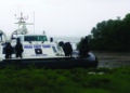 Crew of stranded tug boat rescued by Navy & ICG