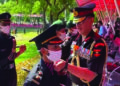 Pulwama martyr’s wife dons Army uniform; Lt Gen Joshi puts stars on her shoulders at OTA in Chennai