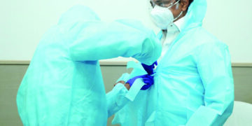 TN CM Stalin Inspects Covid Wards of ESI Hospital in Coimbatore in PPE Suit To Boost Morale of Doctors, Patients