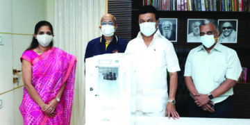 To help TN COVID-hit breathe easy, CSK donates 450 oxygen concentrators to CM Stalin