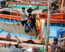 Cyclone: Navy rescues 177 from barge; rescuees land in Mumbai; ICG rescues 5 fishermen in Veraval