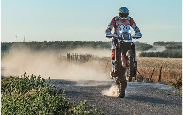 Hero MotoSports Team Rally continues its impressive run at the Andalucia Rally