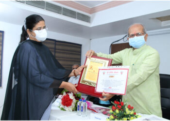 Education minister Chudasama fetes Cadila Pharma’s COVID warriors, urges all to guard against 3rd wave