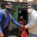Two Good Samaritans distribute food kits, sanitizers & mask to the needy in Sarkhej
