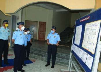 Air Officer commanding-in-chief, Training Command, visits AFAC