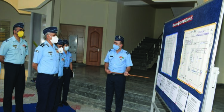 Air Officer commanding-in-chief, Training Command, visits AFAC