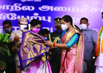 Five ministers inducted into Puducherry cabinet; Lt Governor administers oath of office