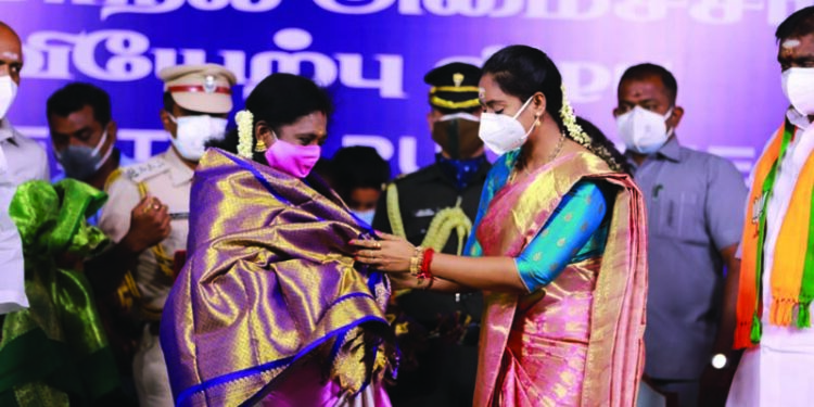 Five ministers inducted into Puducherry cabinet; Lt Governor administers oath of office