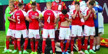 UEFA Euro 2020: Denmark-Finland game suspended after a player collapses on field