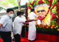 TN Chief Minister pays floral tribute to father and DMK Patriarch Kalaignar Karunanidhi on his 97th birth anniversary