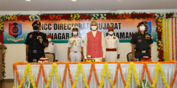 Governor Acharya Devvrat launches Gujarat NCC Directorate’s #EkMaiSauKeLiye Campaign Phase-4
