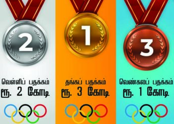 Tamil Nadu Chief Minister Stalin announces a purse of Rs 3 cr to Olympic gold medallists
