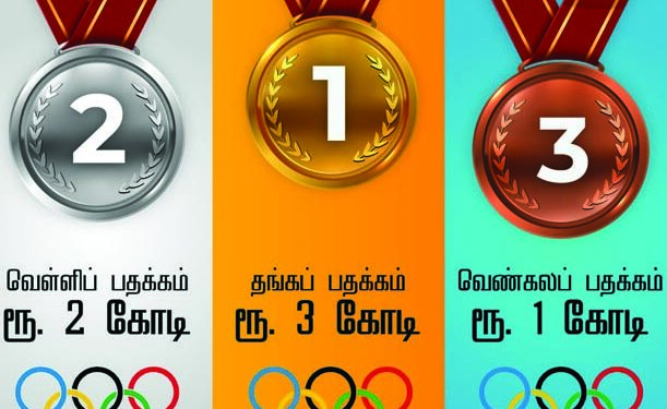 Tamil Nadu Chief Minister Stalin announces a purse of Rs 3 cr to Olympic gold medallists