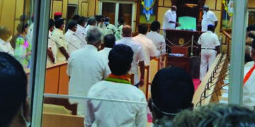 BJP MLA Selvam unanimously elected as Speaker of Puducherry Assembly