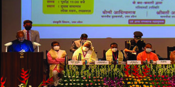 President Kovind lays foundation stone for Ambedkar memorial in Lucknow