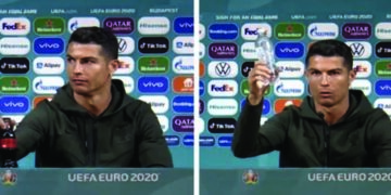 Ronaldo removes Coca Cola bottles at PC, company loses USD 4 billion, says a report