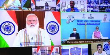 PM Modi launches crash course to skill, upskill over one lakh ‘Covid warriors’