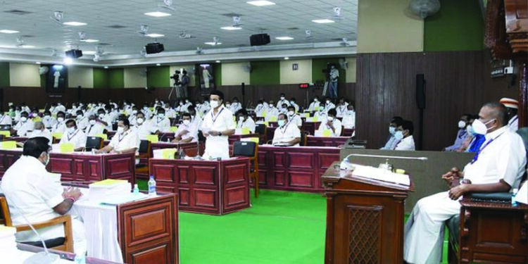 TN Assembly adopts three Bills, House adjourned sine die