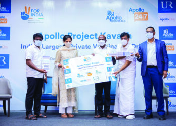 TN Medical Minister Ma Subramanian inaugurates Apollo Hospital Group’s mega pan-India COVID vaccination drive