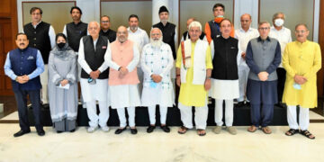 PM Modi, HM Shah meet J-K political leadership to chalk out future course of action