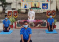 Yoga Day: Staff, Cadets of Gujarat NCC Directorate observe Common Yoga Protocol at home