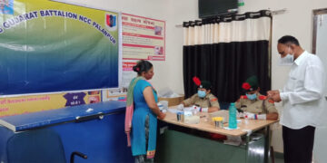 Gujarat NCC Directorate deploys 15 volunteer cadets in Banaskantha under Exercise NCC Yogdan-II