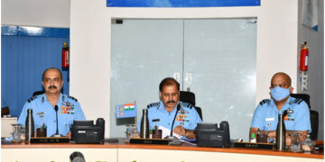 CAS Air Chief Marshal Bhadauria presides over Station Commanders’ Conference of Western Air Command     