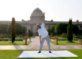 Yoga can be extremely helpful during COVID: President Kovind; Yoga good for people & country: V-P Naidu