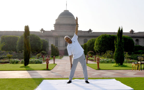 Yoga can be extremely helpful during COVID: President Kovind; Yoga good for people & country: V-P Naidu