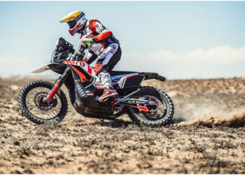 Hero MotoSports team rally kicks off Rally Kazakhstan Campaign
