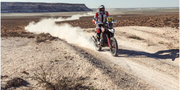 Hero MotoSports team rally delivers a steady performance in Stage 1 of Rally Kazakhstan