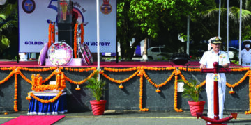 The Headquarters TN & Pondy (HQTNP) Naval Area Celebrates Golden Jubilee Of 1971 War Victory