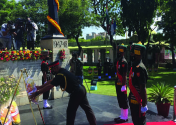 Dakshin Bharat Area Pays Homage On Kargil Vijay Diwas