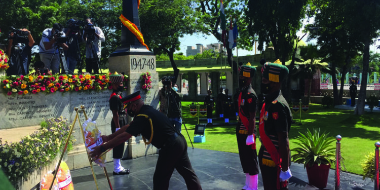 Dakshin Bharat Area Pays Homage On Kargil Vijay Diwas