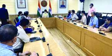 Anurag Thakur assumes charge of I & B Ministry, L Murugan takes over as MoS