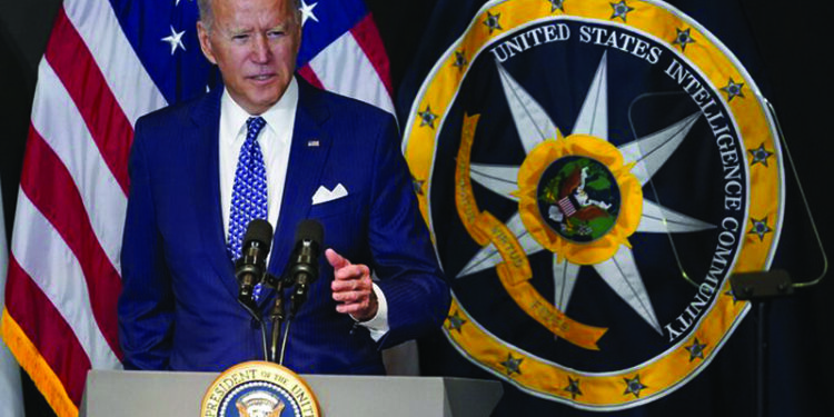 Biden’s maiden visit to intelligence agencies; warns of cyber conflict