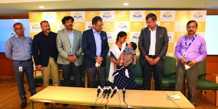 MGM Healthcare gives fresh leaf of life to 16-month-old infant suffering from ‘frequent fits’