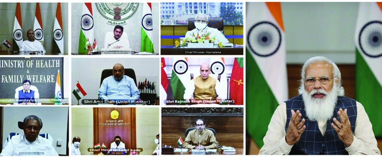PM asks TN & other state CMs with rising COVID-19 cases to take proactive steps to prevent third wave