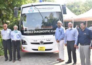 Madras Medical Mission Partners With Johnson Lifts, Launches A Mobile Diagnostic Clinic For Rural Health Camps