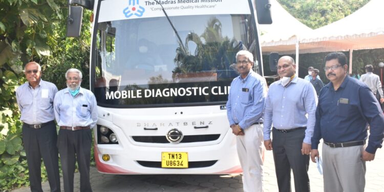 Madras Medical Mission Partners With Johnson Lifts, Launches A Mobile Diagnostic Clinic For Rural Health Camps